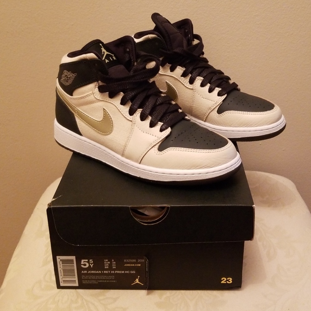 Air Jordan 1 Heiress, GS 5.5, LIGHTLY WORN!